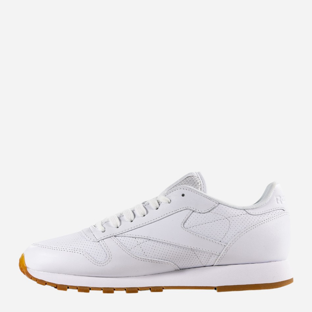 Buty sportowe męskie skórzane Reebok CL Leather PG BD1643 41 Białe (4057287700310) - obraz 2