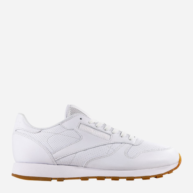 Buty sportowe męskie skórzane Reebok CL Leather PG BD1643 44 Białe (4057287700372) - obraz 1