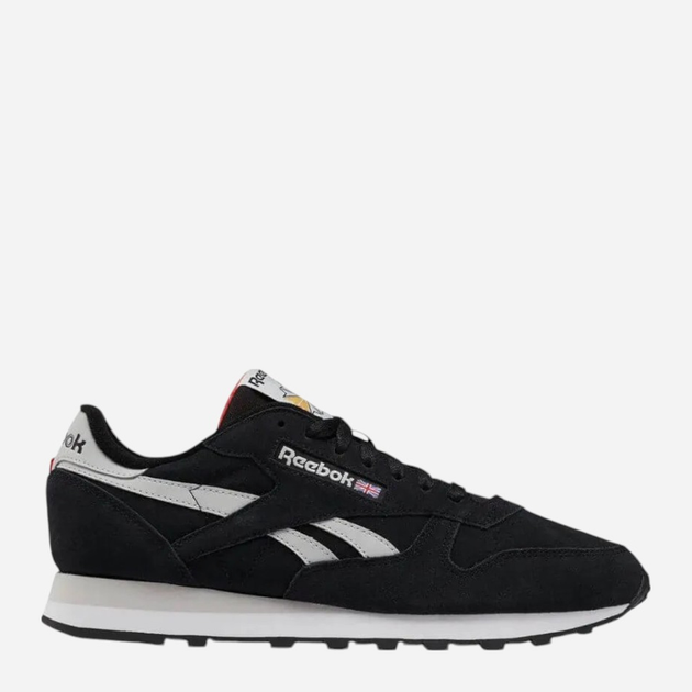 Buty sportowe męskie do kostki Reebok Classic Leather 100032774 41 Czarne (4066756272500) - obraz 1