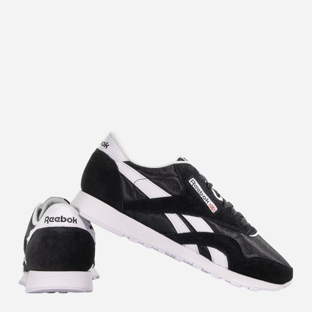 Buty sportowe męskie Reebok CL Nylon 6604 40.5 Czarne (54871629907) - obraz 3