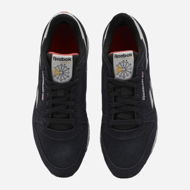 Чоловічі кросівки Reebok Classic Leather 100032774 40 Чорні (4066756272524) - зображення 3