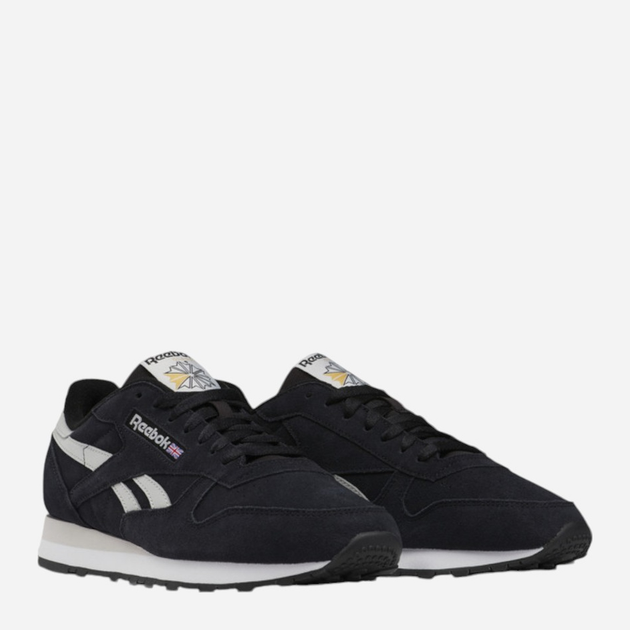 Buty sportowe męskie do kostki Reebok Classic Leather 100032774 46 Czarne (4066756272456) - obraz 2