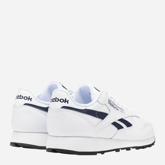 Чоловічі кросівки Reebok Classic Leather 100033996 41 Білі (4066756713430) - зображення 2