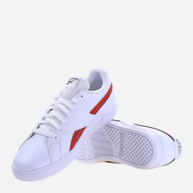 Чоловічі кеди низькі Reebok Court Retro 100074392 42 Білий/Червоний (1200143041178) - зображення 4