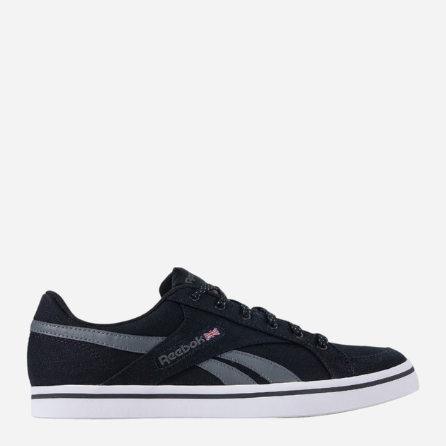 Tenisówki męskie do kostki Reebok LC Court Vulc Low V68800 40.5 Czarny/Szary (4056559261894) - obraz 1