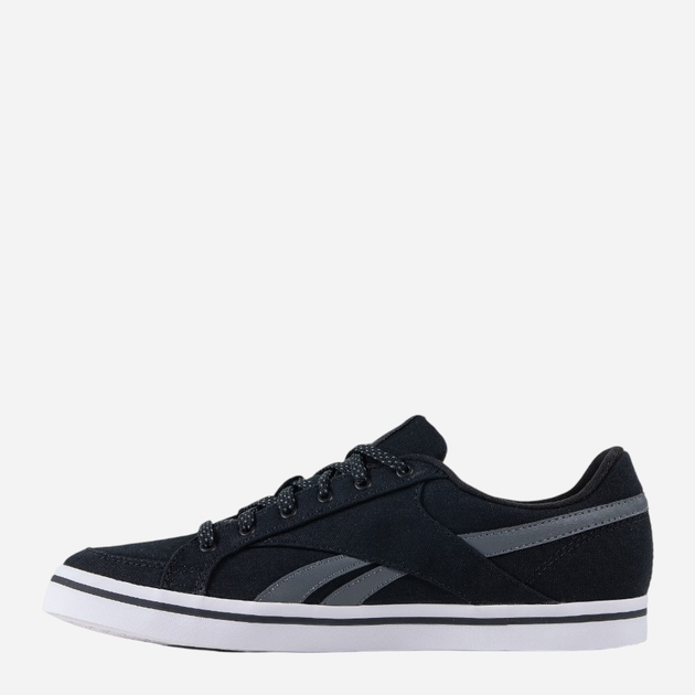 Tenisówki męskie do kostki Reebok LC Court Vulc Low V68800 40.5 Czarny/Szary (4056559261894) - obraz 2