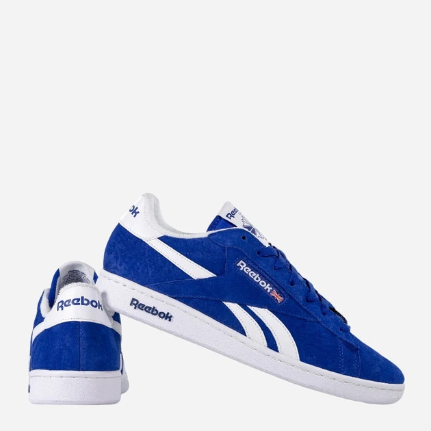 Sneakersy męskie zamszowe Reebok NPC UK Retro AR2790 42.5 Niebieskie (4057282023568) - obraz 3
