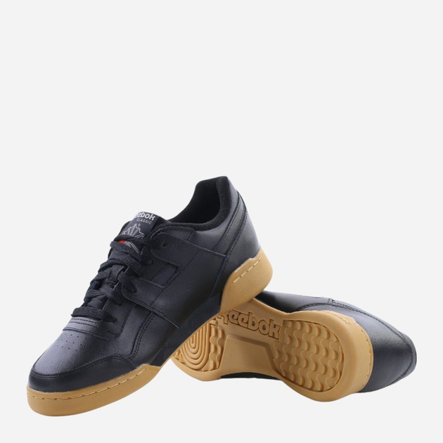 Buty sportowe męskie do kostki Reebok WorkOut Plus CN2127 45 Czarne (4058028046988) - obraz 4