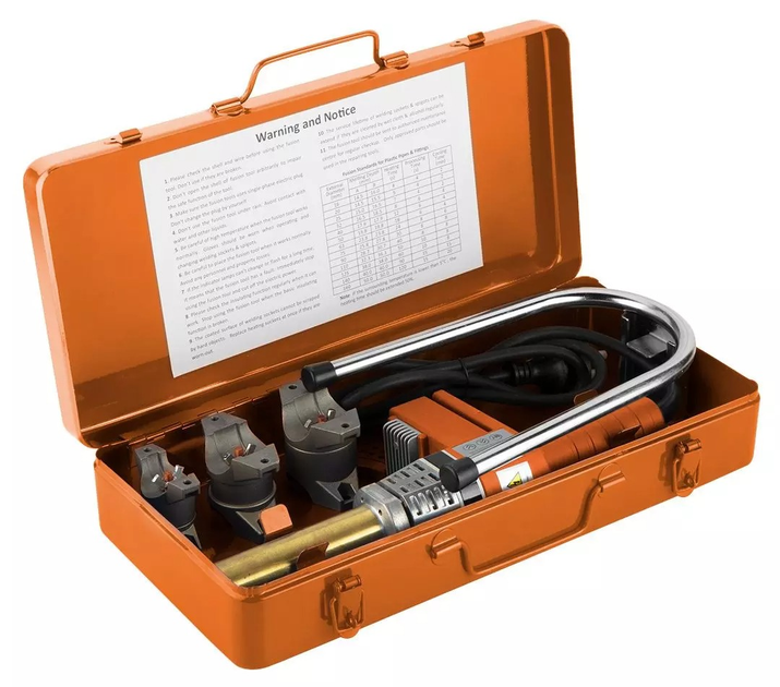 Zgrzewarka do rur plastikowych NEO Tools 700 W 3 tuleje 21-004 (5907558452617) - obraz 12