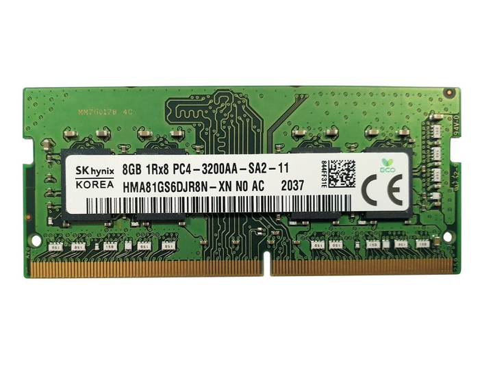 Оперативная память 8 ГБ, DDR4, для ноутбуков, SK hynix (3200 МГц, 1.2 В ...