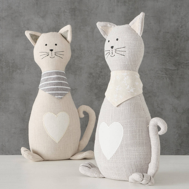 Стопер Boltze Home Minka сірий кіт 32 × 11 × 18 см (5902973433180) - зображення 4