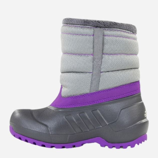 Śniegowce dziecięce dla dziewczynki ocieplane adidas Winterfun Girl G62875 28 Szare (4051941725503) - obraz 2