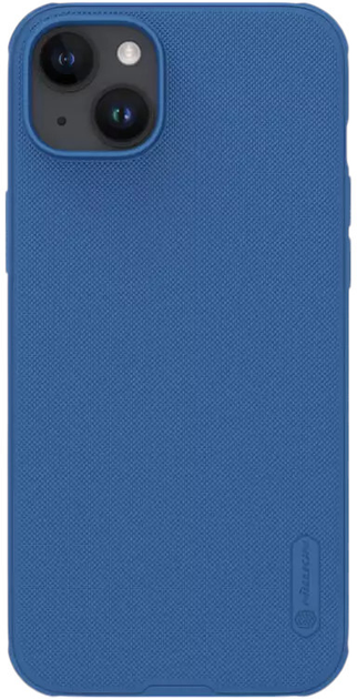 Etui Nillkin Super Frosted Shield Pro Apple iPhone 15 Plus Blue (6902048265622) - obraz 1