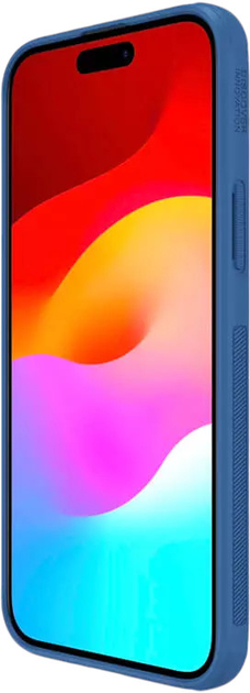 Чохол Nillkin Super Frosted Shield Pro Apple iPhone 15 Plus Blue (6902048265622) - зображення 5