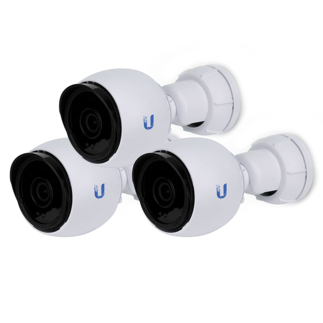 IP-камера Ubiquiti UniFi Protect G4 Camera 3-Pack (UVC-G4-BULLET-3) - зображення 1