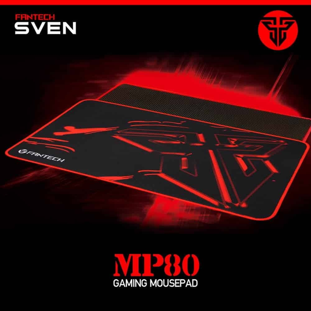 Коврик для мышки Fantech Sven MP80 (800x300x3mm) Черный - изображение 2
