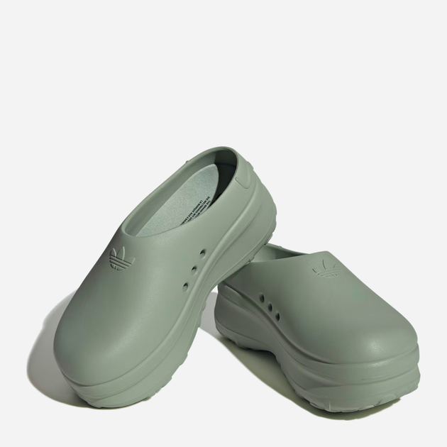 Chodaki damskie na platformie adidas Adifom Stan Smith Mule W IE7053 39.5 Turkusowe (4066756642419) - obraz 3