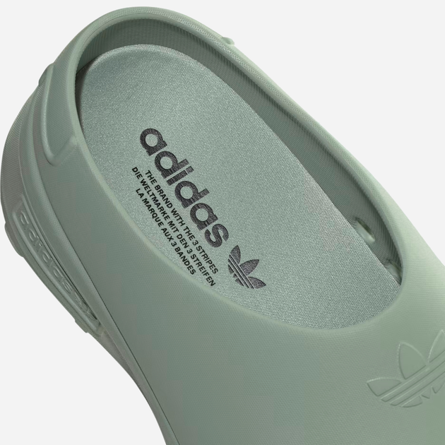 Chodaki damskie na platformie adidas Adifom Stan Smith Mule W IE7053 39.5 Turkusowe (4066756642419) - obraz 7