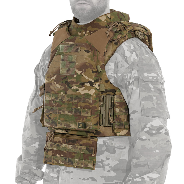 Модульний бронежилет Plastoon XM kit 3, multicam 6/2 клас ДСТУ L - зображення 1