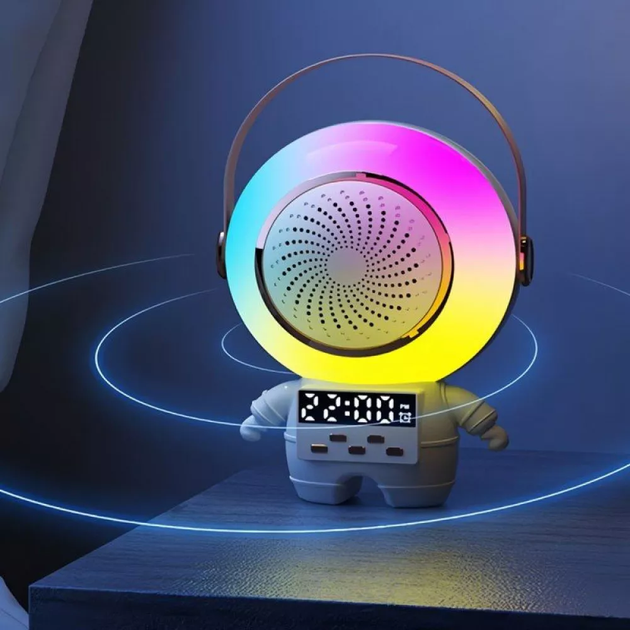 Портативная колонка караоке с микрофоном Bluetooth Speaker & 1 Microphone — MC-009 (030j) - изображение 4