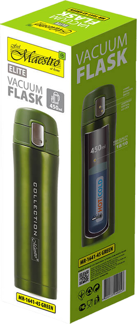 Termos Maestro 450 ml Zielony (MR-1641-45-GREEN) - obraz 3