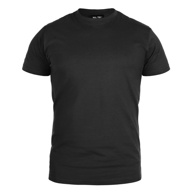 Футболка Mil-Tec армійська 2XL T-shirt US Style Black (11011002-906-XXL) - зображення 1