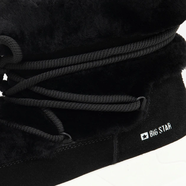 Śniegowce damskie niskie Big Star OO274A206 40 Czarne (5900714808525) - obraz 4