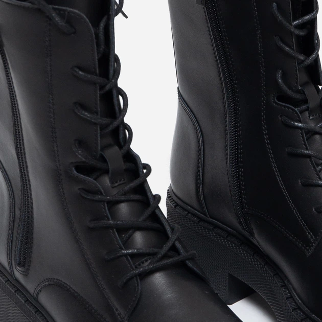 Жіночі берці високі Big Star OO274A387 41 Чорні (5900714812294) - зображення 4