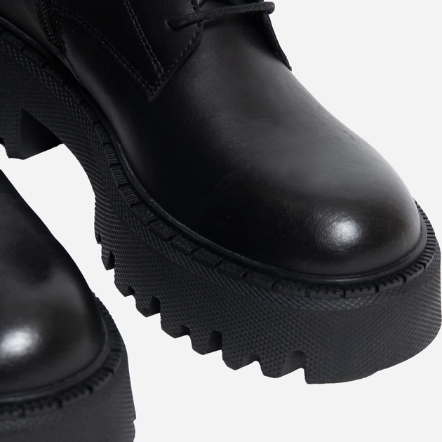 Жіночі берці високі Big Star OO274A387 41 Чорні (5900714812294) - зображення 5