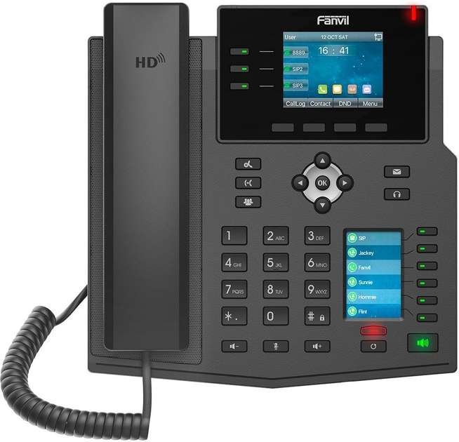 VoIP-телефон Fanvil X4U (V2) (6937295602999) - зображення 1