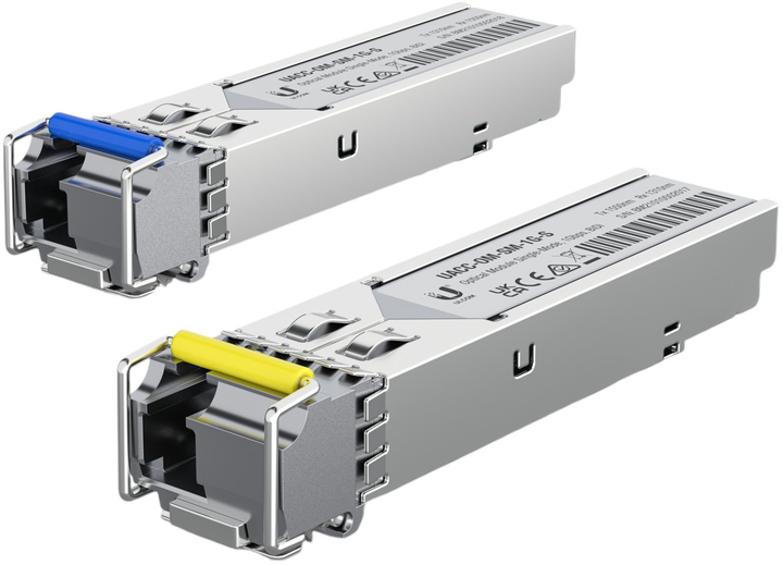 Moduł SFP Ubiquiti SFP Single-Mode Fiber LC-Simplex 20-Pack (UACC-OM-SM-1G-S-20) - obraz 1