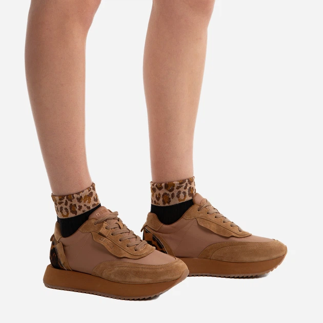 Buty sportowe damskie Big Star OO274A332 41 Brązowe (5900714811945) - obraz 2