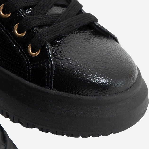 Sneakersy damskie na platformie Big Star OO274A601 39 Czarne (5900714804312) - obraz 4