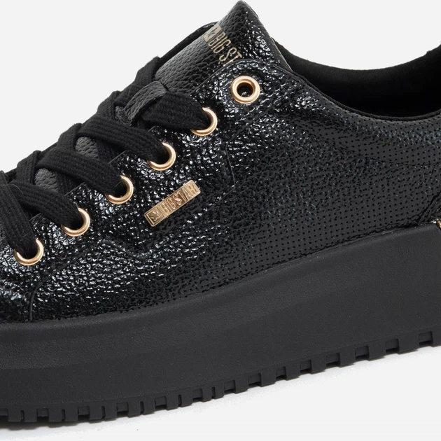 Sneakersy damskie na platformie Big Star OO274A601 39 Czarne (5900714804312) - obraz 6
