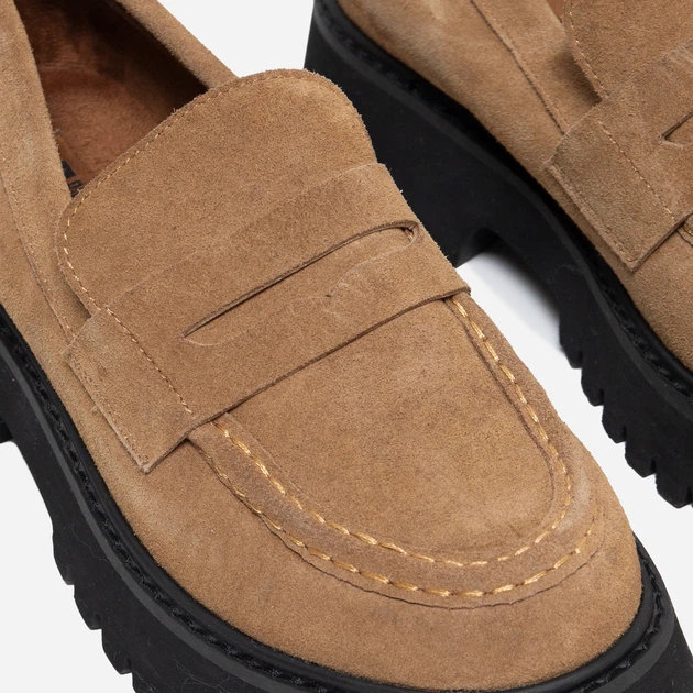 Loafersy damskie zamszowe Big Star OO274329 37 Brązowe (5900714817978) - obraz 4