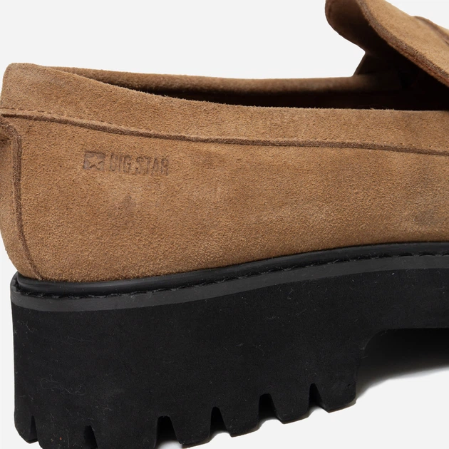 Loafersy damskie zamszowe Big Star OO274329 40 Brązowe (5900714818005) - obraz 6