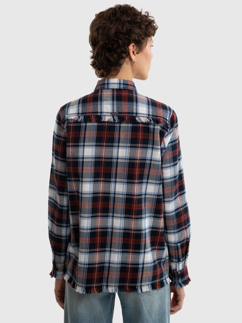 Koszula damska bawełniana Big Star Klingo 000 XL Wielokolorowa (5900714768706) - obraz 2