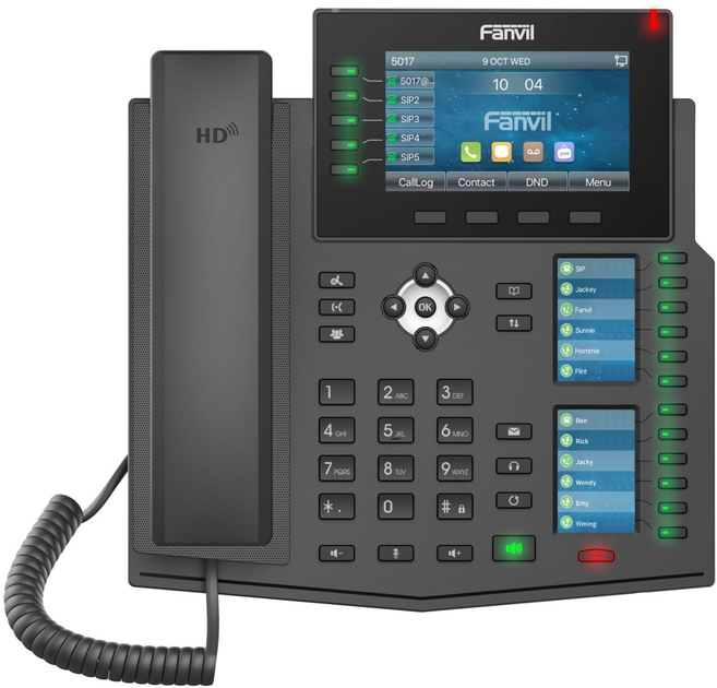 Telefon VoIP Fanvil X6U (6937295601954) - obraz 1