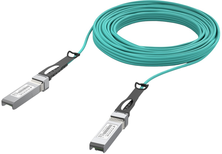 Оптичний патч-корд Ubiquiti Direct Attach Copper Cable SFP+ 10 Gbit/s 20 m (UACC-AOC-SFP10-20M) - зображення 1