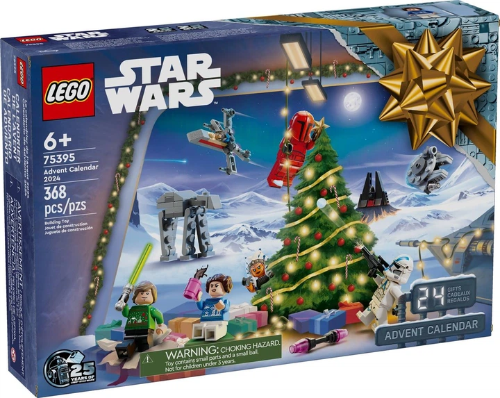 Lego Star Wars Рождественский календарь Лего Стар Варс 2024 года