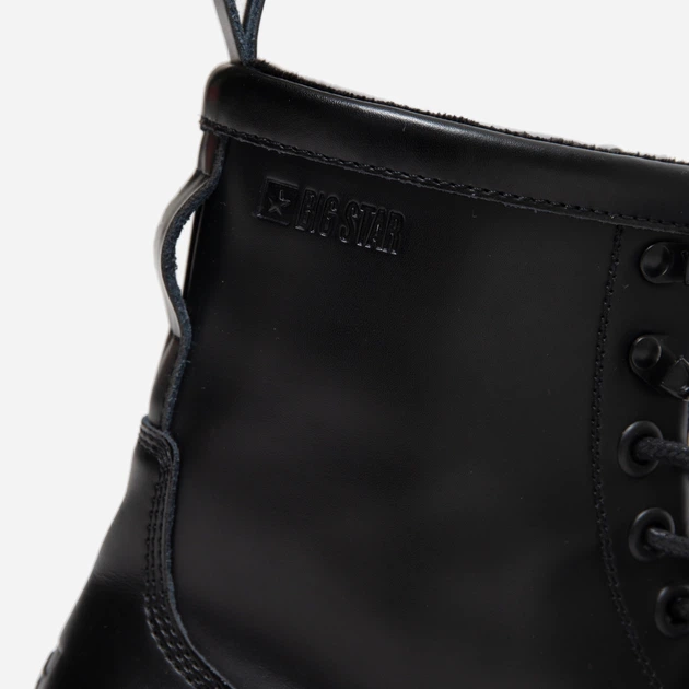 Glany męskie skórzane Big Star OO174392 46 Czarne (5900714817596) - obraz 6