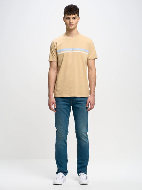 Jeansy slim fit męskie Big Star Terry 443 W36L34 Błękitne (5900714621568) - obraz 3