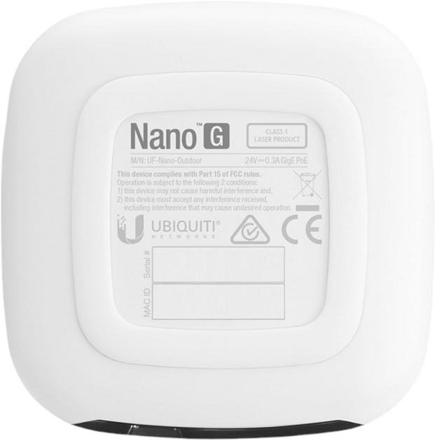 Точка доступу Ubiquiti UF-Nano GPON CPE Black (UF-Nano) - зображення 6