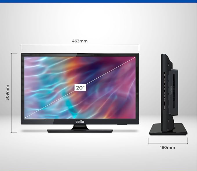 Телевізор Cello C2020FSDE 20" Full HD LED 60 Гц Б/В g5 - зображення 2
