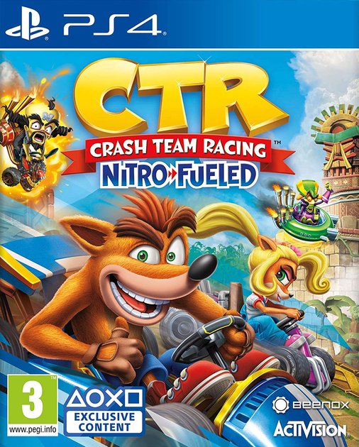 Gra PS4 Crash Team Racing Nitro-Fueled (Blu-Ray) (5030917282911) - obraz 1