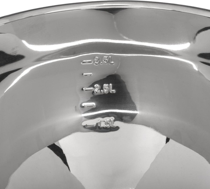 Wirówka do sałaty 5five Simply Smart + Miska ze stali nierdzewnej 3.5 l (3560234534964) - obraz 4