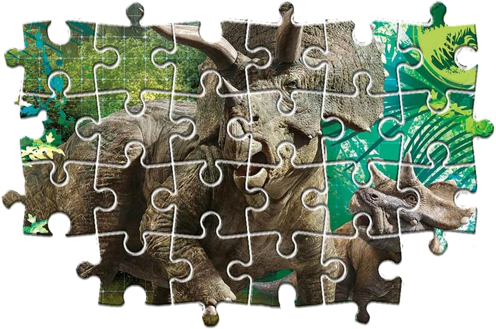 Puzzle 3 w 1 Clementoni Jurassic World 3 po 48 elementów (8005125252503) - obraz 5
