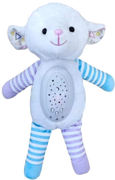 Pluszowa zabawka-projektor Woopie Baby 2 w 1 Baby's Good Partner Owieczka (5906280650704) - obraz 3