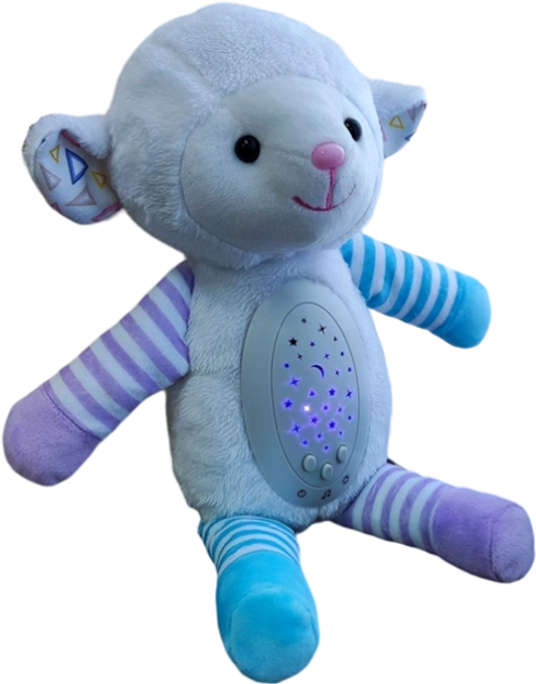 Pluszowa zabawka-projektor Woopie Baby 2 w 1 Baby's Good Partner Owieczka (5906280650704) - obraz 5