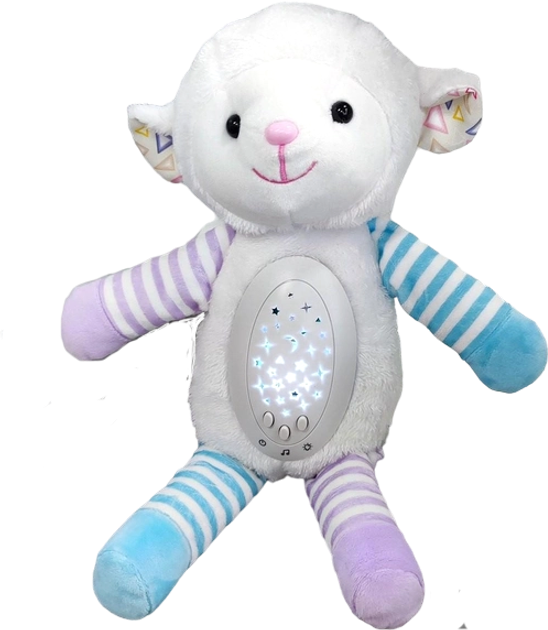 Pluszowa zabawka-projektor Woopie Baby 2 w 1 Baby's Good Partner Owieczka (5906280650704) - obraz 9